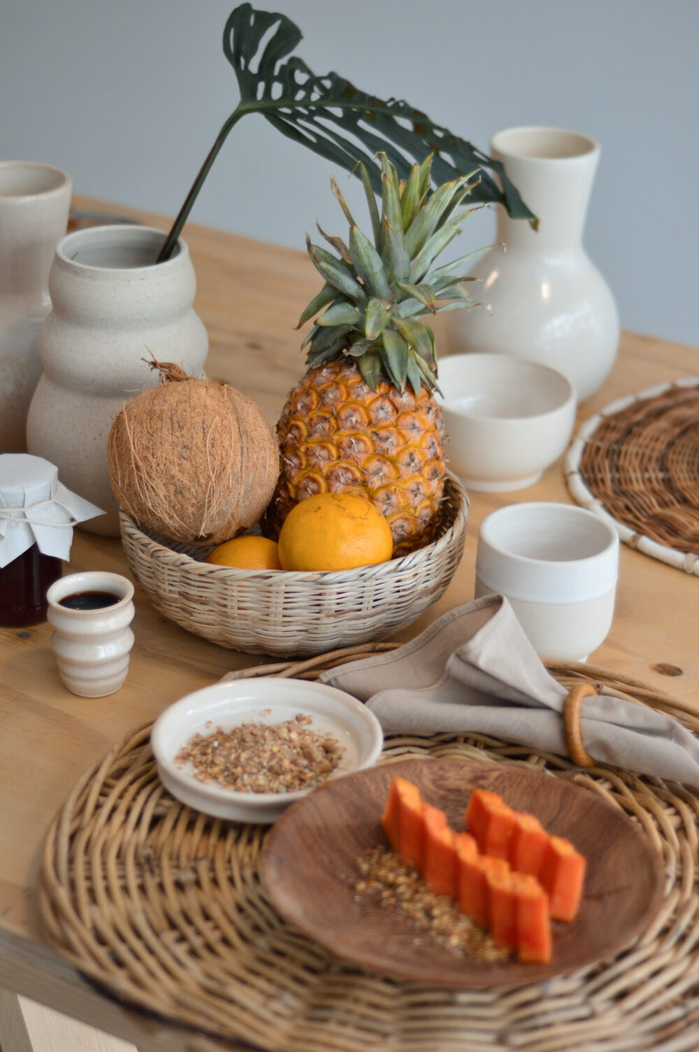 Bajo plato bejuco - Image 4